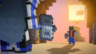 Learning Elytra Mace Combat in Minecraft
