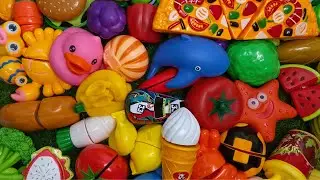 3:45 Minutes ASMR Satisfying With Unboxing Kitchen Cutting Fruits & Vegetables #asmrvideos