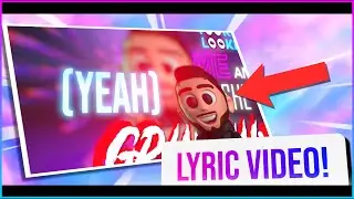 I Created a *INSANE* LYRIC VIDEO for BrxkenBxy! (4K)