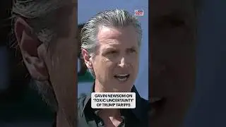 Gov. Gavin Newsom comments on 'toxic uncertainty' of President Trump's tariffs