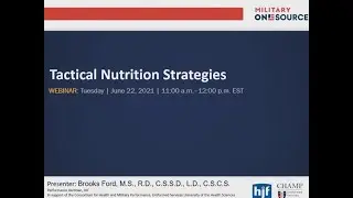 Tactical Nutrition Strategies