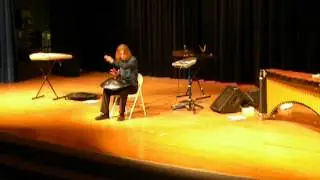 Percussionist Mark Shelton performs at Frenship HS