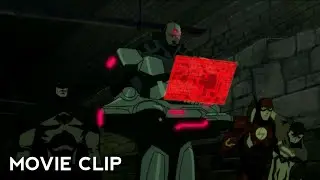 Batman & Flash & Cyborg Saves Weak Superman | Justice League : The Flash Point Paradox (2013)