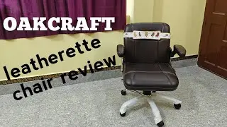 OAKCRAFT leatherette office executive chair review| Honest User Review|