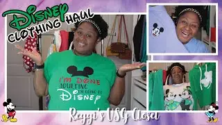 DISNEY CLOTHING HAUL | DISNEY OUTFITS PLUS SIZE | DISNEY CLOTHING COLLECTION | REGGISVSGCLOSET