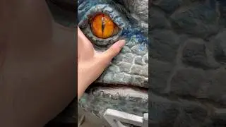 Meeting the ORIGINAL RAPTOR SQUAD of Jurassic World shorts#dinosaur#fun