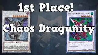 Yu-Gi-oh! 1-е место, непобеждённый, соревновательный профиль колоды Chaos Dragunity + комбо, июль 2021 г.