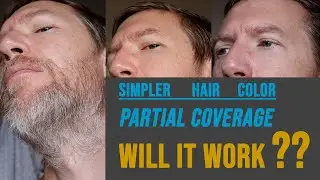Simpler Partial Coverage Beard & Hair Dye (Salt & Pepper)