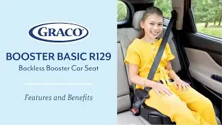 Graco Booster Basic R129 Car Seat - Safely transport your big kid with R129.