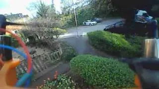 qx90c fpv fast lap = lampost crash