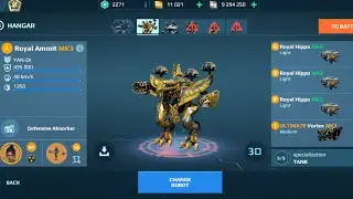 Ammit Virtex Hippo | War Robots Gameplay 