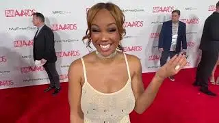 August Skye interview - AVN 2024 Red Carpet, Las Vegas