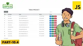 Building CRUD Operations with JavaScript: A Comprehensive Guide to Table Data Manipulation part 4