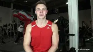 ALL STARS Test Fotoshooting mit Fitness Model Bewerber Philipp Klein.