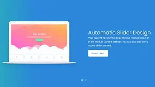 Automatic Slider Fully Design and Fully Responsive In WordPress | Divi Theme | Beginners