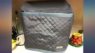 HOMEST Stand Mixer Quilted Dust Cover with Pockets Compatible with KitchenAid Tilt review