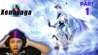 XENOSAGA 1 Walkthrough Gameplay Part 1 - INTRO (FULL GAME ON PS2)