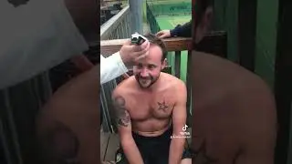 SHAVED HEAD CRICKET FORFEIT! #australiacricket #cricketworldcup #villagecricket #englandcricket