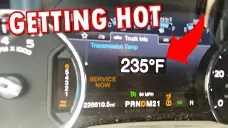 Transmission Getting Hot On The 2017 Ford F350