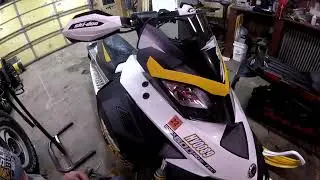 Skidoo Xp Frog Skin Installation