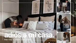 ADIÓS a mi VIDA SOLA… 😢🏡 ¿QUÉ HA PASADO? 😱 MUDANZA 📦 + ORGANIZAMOS nuestra CASA 👫✨