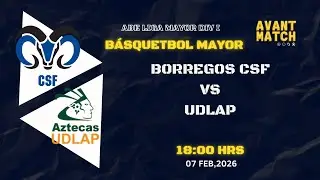VIVO 🔴 | BORREGOS CSF VS AZTECAS UDLAP 2025-2026