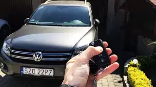 Volkswagen Tiguan 5N folding mirrors activation