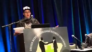 OMMBC 2015 Eugene   Jamin Giersbach, Southern Oregon grower and dispensary owner