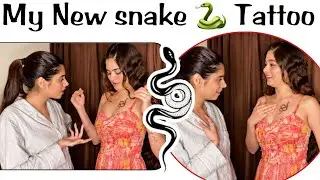 My New SNAKE 🐍TATTOO | Sister’s REACTIONS | *Prank or Real* | Shilpa Chaudhary