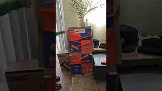 Marble Run idea. #marblerun #diy #1stgrade #schoolproject #diyideas #diymarblerun #hotwheels