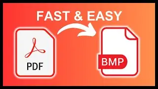 How to Convert Convert PDF to BMP | FREE