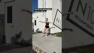 Ballet on concrete…do not recommend #ballet #ballerina