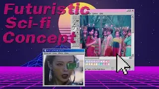 Sci-fi/futuristic girl groups concept