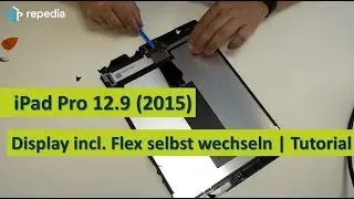 iPad Pro 12.9 (2015) - Display selbst wechseln / Reparatur Anleitung | Tutorial [deutsch]