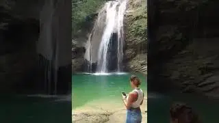 Kwame falls tour with Jheanette