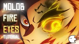 Molob Fire Eyes! 🔥- Blurrr Tutorial ~ Rahiii