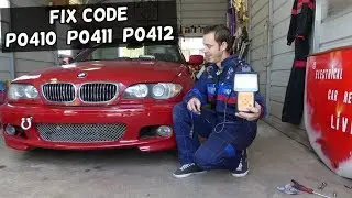 FIX CODE P0410 P0411 P0412 BMW E46 E39 E60 E53 X3 X5 Z3 Z4 E83 E85