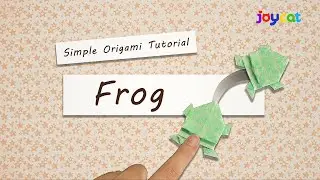 Origami Jumping Paper Frog | Fun & Easy Origami Tutorial