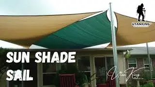 🔻 Sun Shade Sail Triangle Rectangle Canopy | utanking, C-SunShade (Teduhan Matahari)