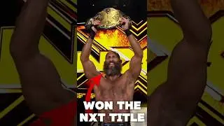 When Tommaso Ciampa won the NXT Title #wwe #wrestling #shorts