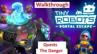 Tiny Robots Portal Escape Quest The Danger Mix and use 3 liquids 3 times as Atomix