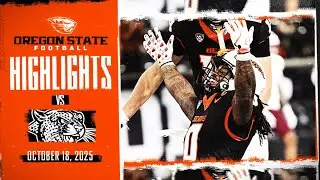 Oregon State Football Highlights. Lafayette (October 18, 2025)