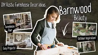 Crafting Charm: Simple DIY Projects for Rustic Barnwood Decor
