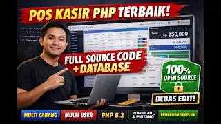 Aplikasi POS Kasir PHP Native POS Seniman Koding Retail
