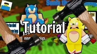 Sonic The Hedgehog Moveset Rework in JJS Skillbuilder (Base + Awakening) Tutorial