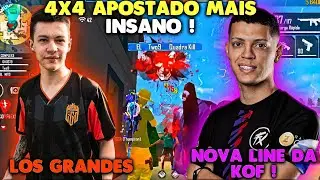 4v4 APOSTADO - LOS GRANDES VS KOF ELITE - TWO9 FAZ JOGADA INCR&Iacute;VEL - LOS GRANDES FARPOU DEMAIS !!