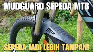 Pasang Mudguard Sepeda MTB Enlee