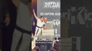 World Championship Round | Creative Martial Arts Breaking  #karate #martialarts #taekwondo #mma