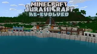 JurassiCraft Re-Evolved Test (No Link) #jurassiccraft #minecraft