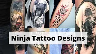 Татуировка ниндзя | Татуировка ниндзя-самурая | Татуировка воина-самурая &mdash; Lets style buddy